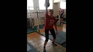 Natalia 20kg snatch 12min 208reps