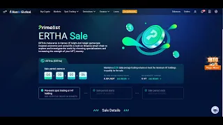 Ertha Sale - Новый Primelist на Huobi ! Как Принять Участие ! Поздравления С Новым Годом !