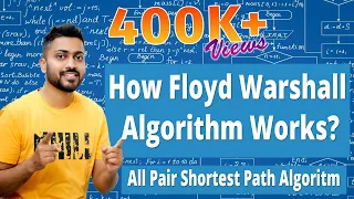 L-5.8: Floyd Warshall Working with example | All Pair Shortest Path Algorithm