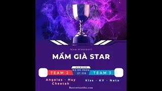 SCVN - Mầm Già Star - Team 2 (Angelas - Huy  Cheetah) - Team 3 ( Kiss - KV - Nato)