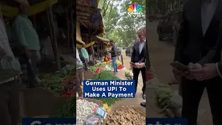 WATCH: German Minister Uses UPI To Make A Payment, Embassy Hails India's Digital Infrastructure