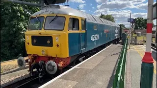 Class 47 | 47579 ‘James Nightall G.C.’ | Mid Hants Railway - Watercress Line | Alton | 05/08/22