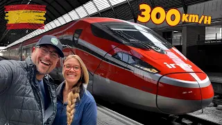 Europe's FASTEST Train | MADRID to BARCELONA Iryo High Speed Rail Bullet Train