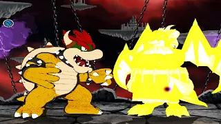 MUGEN: Bowser (Me) Vs Ryugen 3D (12P Mode)