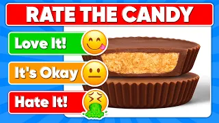 Candy Tier List 🍬 Rate the TOP 50 CANDIES 🍫 Daily Quiz
