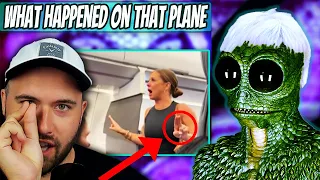 Woman Freaks Out on Plane But WHY?! (Viral Video)