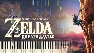 The Legend of Zelda: Breath of the Wild - Trailer Music - Piano (Synthesia)