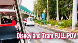 [NEW 2023] Disneyland Tram Round Trip POV