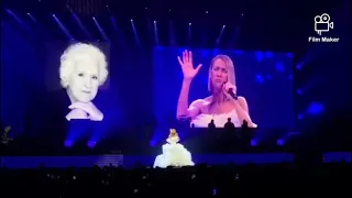 Celine Dion Pays Tribute To Her Late Mother - Somewhere Over the Rainbow ( Live in Miami 2020 )