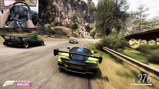 1200HP Aston Martin Vulcan - Forza Horizon 5 | Steering Wheel Gameplay