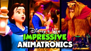 Impressive Beauty and the Beast Ride Animatronics