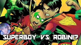 ROBIN AND SUPERBOY - BEST FRIENDS OR WORST ENEMIES!? - Super Sons : Superboy Meets Robin