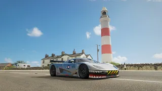 Forza Horizon 4 - 50 laps on The Goliath in the Koenigsegg CCGT