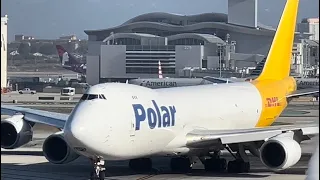 30 MINS WATCHING AIRPLANES AT BUSY LAX AIRPORT | CARGO & PASSENGER | BOEING 747 | PLANE SPOTTING