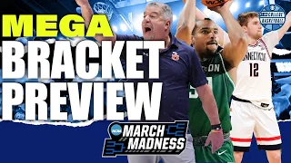 2024 NCAA Tournament Preview:  MEGA Bracket Breakdown, Picks, Predictions, Sleepers