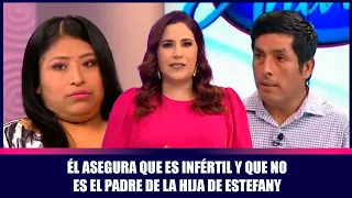 Él asegura que es infértil y que no es el padre de la hija de Estefany