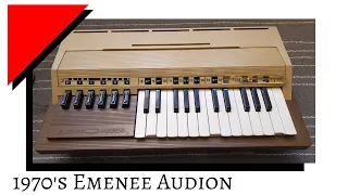 Emenee Audion model no. 1805 electric air organ