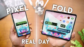 Google Pixel Fold - REAL Day in the Life Review!