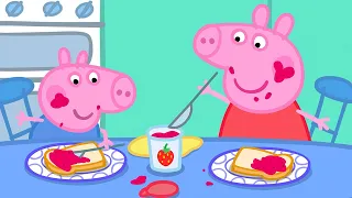 Peppa Pig Français Episodes Complets | Faire un Sandwich Désordonné | Les histoires de Peppa Pig