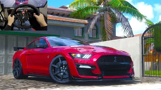 Ford Mustang Shelby GT500 - Forza Horizon 5 drive[Fanatec Steering Wheel CSL DD] Gameplay