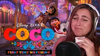 Pixar's COCO made me CRY SO HARD. | First time watching