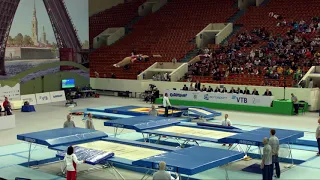 Japan 1 (JPN) W - 2018 Trampoline Worlds, St. Petersburg (RUS) - Qualification Synchro R1