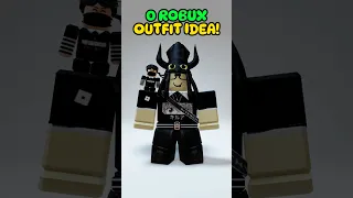 0 Robux Outfit Idea! Free Items 🤩 #roblox #shorts