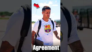 Barcelona Man City Agreement For Cancelo Transfer 💣 #shorts #football #barcelona