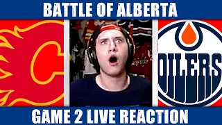 Re-Live The Highs & Lows From Game 2 Of The Battle Of Alberta Series w/ @GravitehHockey