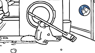 The Laundry Disaster | Short Comp | Simon's Cat Extra