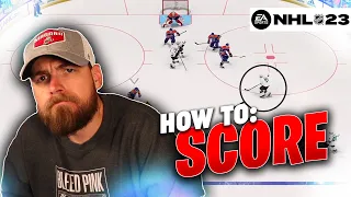 NHL 23: HOW TO SCORE!