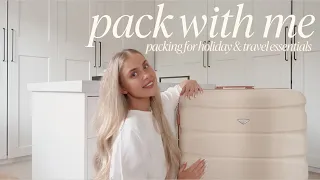 PACK WITH ME | holiday essentials, packing hacks & tips, travelling with a baby!