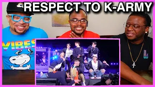 Respect to K-ARMY 💜 Our Genuine Reaction to BTS @ 'PERMISSION TO DANCE ON STAGE - SEOUL' 😁