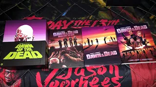 Second Sight Films Dawn of the Dead Boxset Unboxing, 4K Blu Ray, Limited Edition 3Disc CD Soundtrack