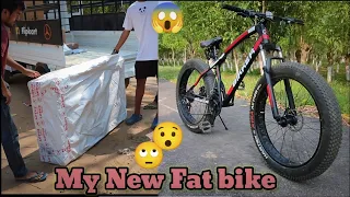 My New Fat Bike || Bikker Fat tyre Cycle || New Fat cycle || Big tyre cycle