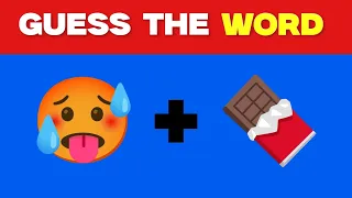 Guess the word by emoji 🥵🍫 | Unitorrn Oddities