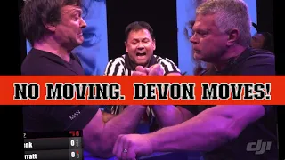 Devon Larratt cheats John Brzenk, NO Moooving!