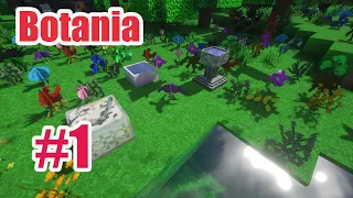 GravityCraft.net: Гайд Botania 1.7.10 #1: мистические цветы, лепестковый аптекарь, чистая маргаритка