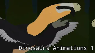 Dinosaurs animations{1}(STICK-NODES)