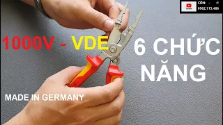 Với 1.6tr bạn có được chiếc KÌM ĐA NĂNG và XỊN SÒ như thế nào? Knipex 13 96 200 made in Germany.