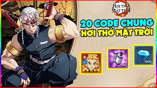 Full 20 Code Tân Thủ Hơi Thở Mặt Trời - Kiếm Luôn 55 Vé Cao Cấp Và 3 SSR Khởi Đầu - UPDATE MỚI NHẤT