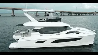 The Perfect Bahamas boat for an owner-operator?  Dive into the Aquila 44 Power Cat