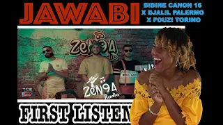 FIRST TIME HEARING Didine Canon 16 X Djalil Palermo X Fouzi Torino - Jwabi (Live) | REACTION