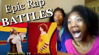 Mcdonalds Vs Burger King Reaction | Epic Rap Battles Of History | Katherine Jaymes