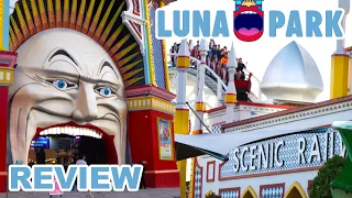 Luna Park Melbourne Review | 100+ Year Old Historic Amusement Park | St. Kilda Beach, Australia