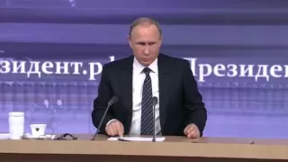 Путин отвечает на вопрос про Чайку