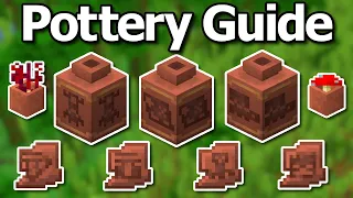 Ultimate Minecraft 1.20 Pottery Guide - Decorated Pots, Pottery Shards, Flower Pots & More!