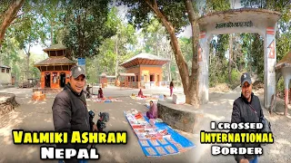 Valmiki Ashram Nepal| I Crossed International Border | Syed Saheb Ali Vlogs | Matargashti