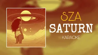 SZA - Saturn  (lyrics) Instrumental | KARAOKE