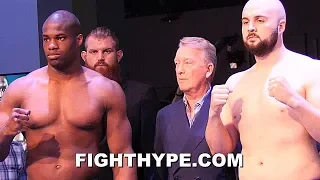 "HEAVY DUTY" DANIEL DUBOIS VS. NATHAN GORMAN WEIGH-IN AND FINAL FACE OFF